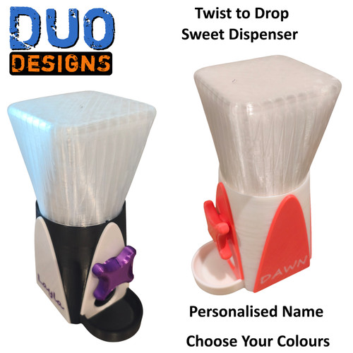 Personalised sweet dispenser - personalised, |