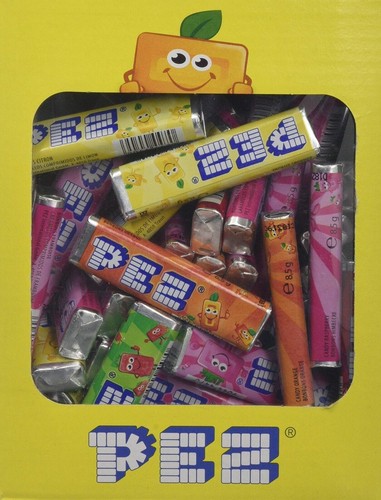 100 pez refills - refills, fruit
