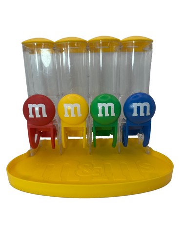 World four tube - m&ms, dispenser