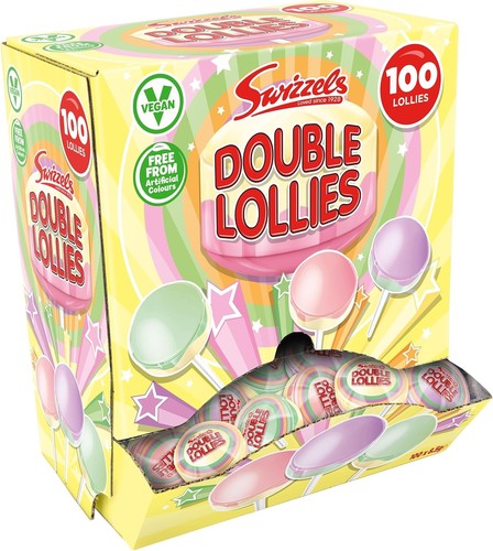 Swizzels double lollies sweets - double,