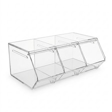 3 Section Acrylic Pick & Mix