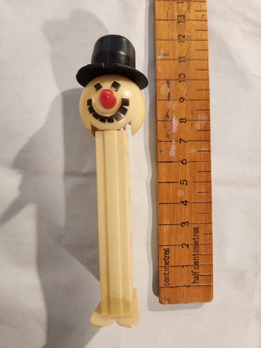 Pez snowman red nose - snowman,, nose,