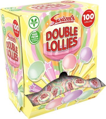 Swizzels double lollies sweets - swizzels,