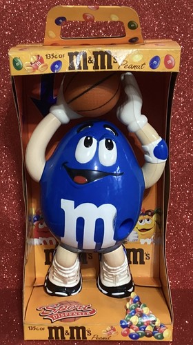 Vintage blue basketball - basketball, m&ms