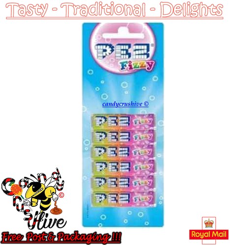 Pack pez refills x - pack, 6