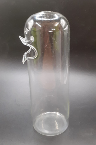 Vintage glass domed - glass,